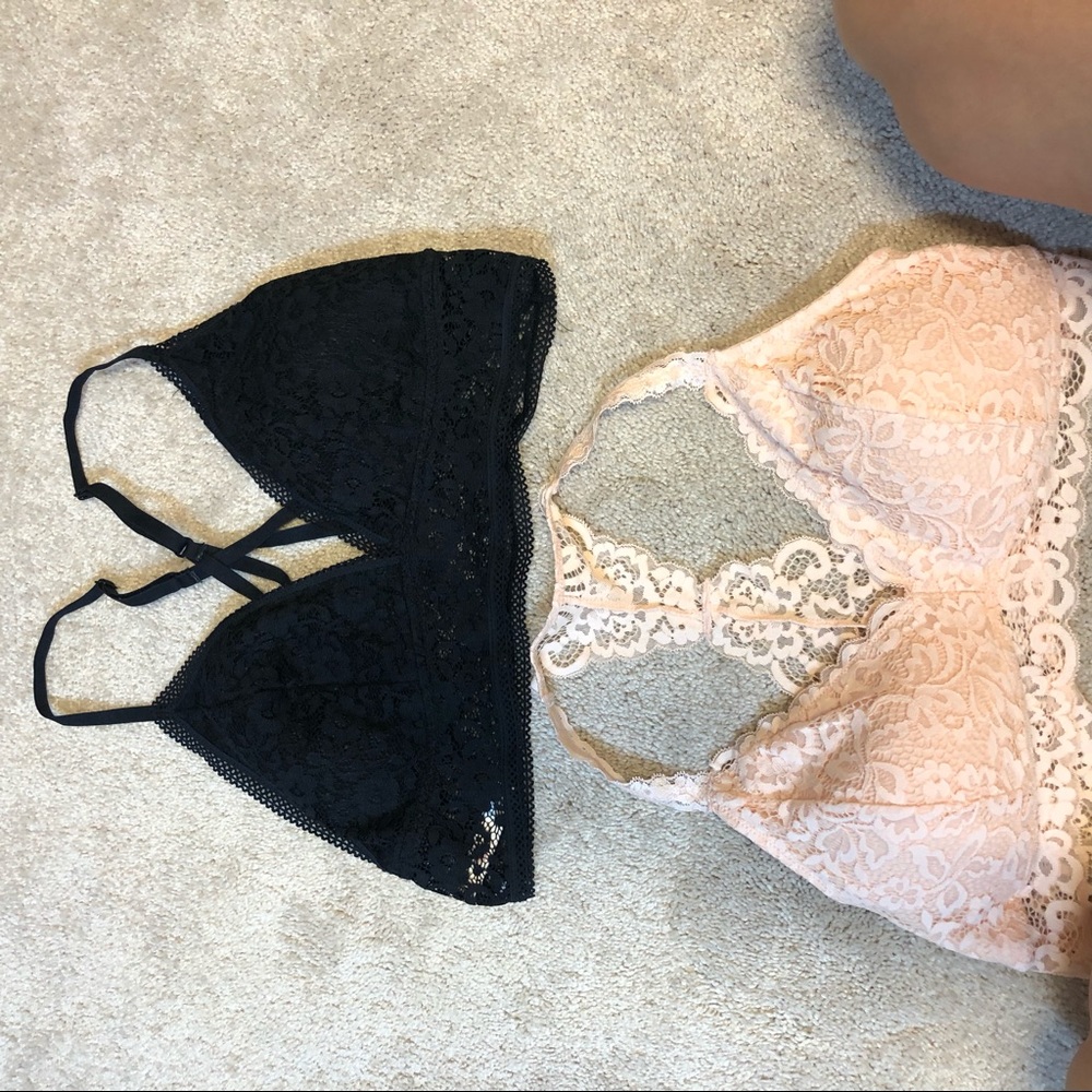 Set of two target bralettes